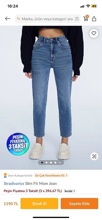 Stradivarius Jean