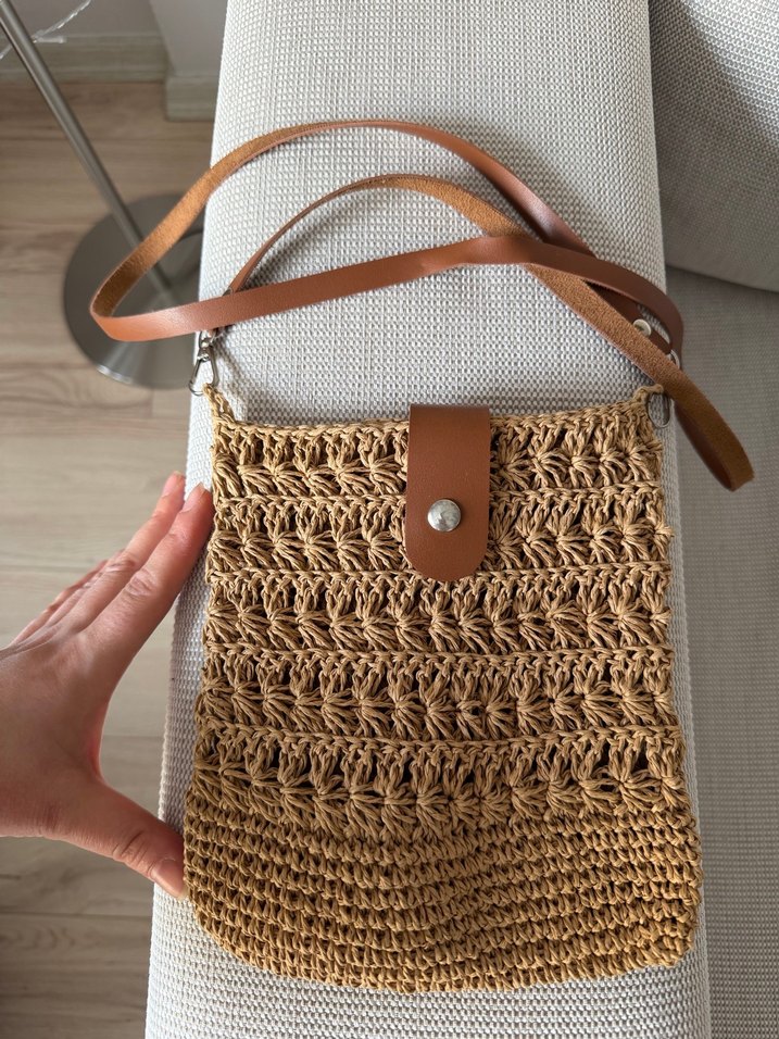 Örgü Çapraz Çanta - Görsel 2