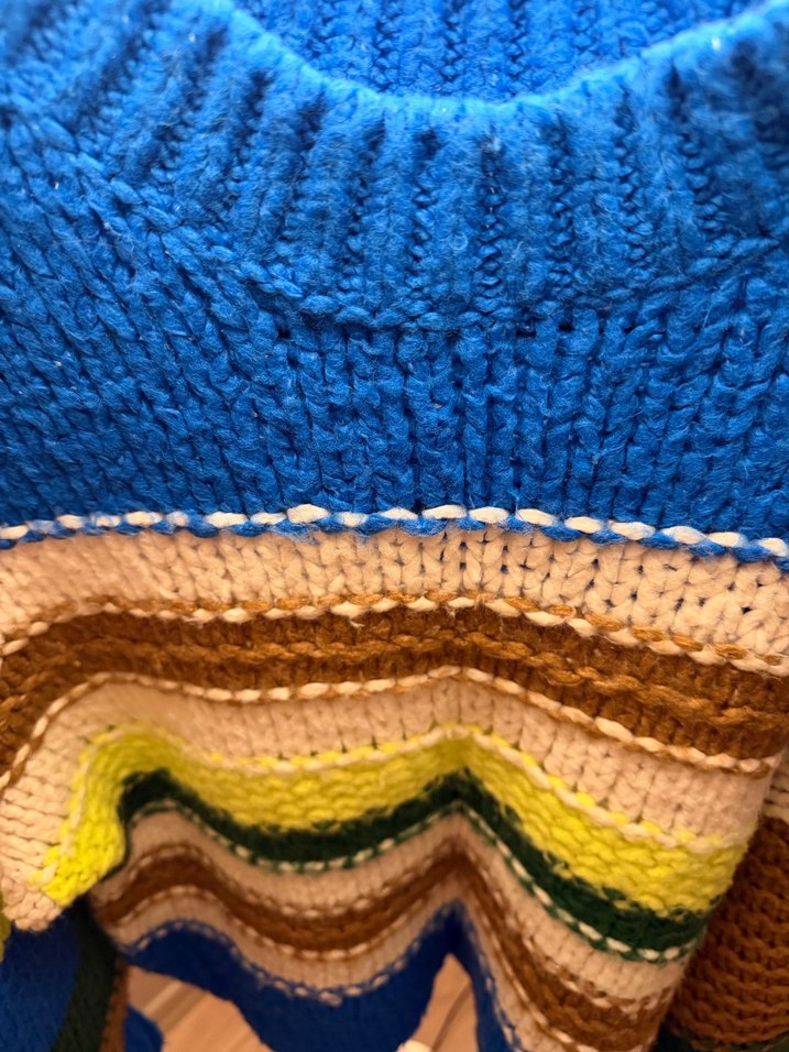 Bohem Örgü Kazak - Görsel 2