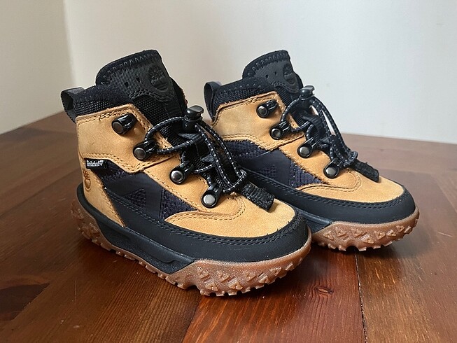 22 Beden camel Renk Timberland Su Geçirmez Bebek Bot