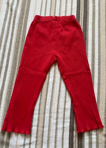 Kırmızı Fitilli Tayt/Pantolon  - Görsel 2