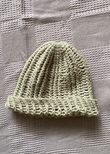  El Örgüsü | Kum Beji Ribana Beanie - Görsel 3