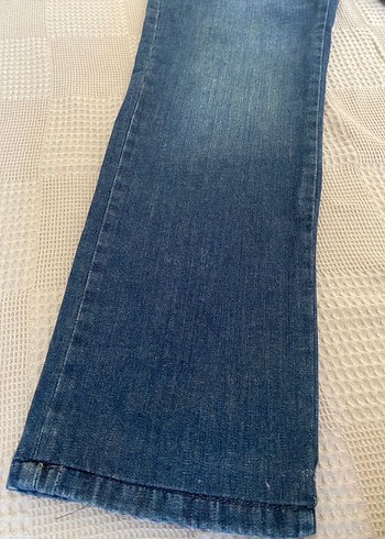 Lacivert kot pantolon - Görsel 8