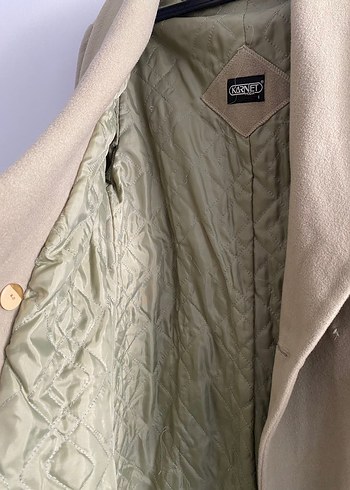 Yeşil renkli midi boy manto - Görsel 4