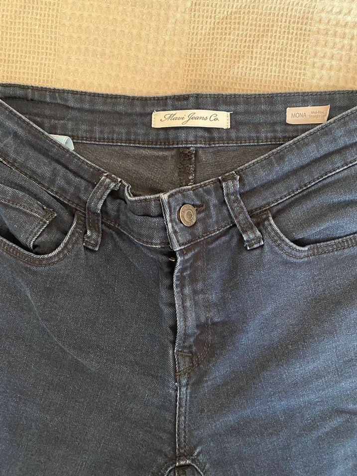 #mavi kot pantolon - Görsel 4