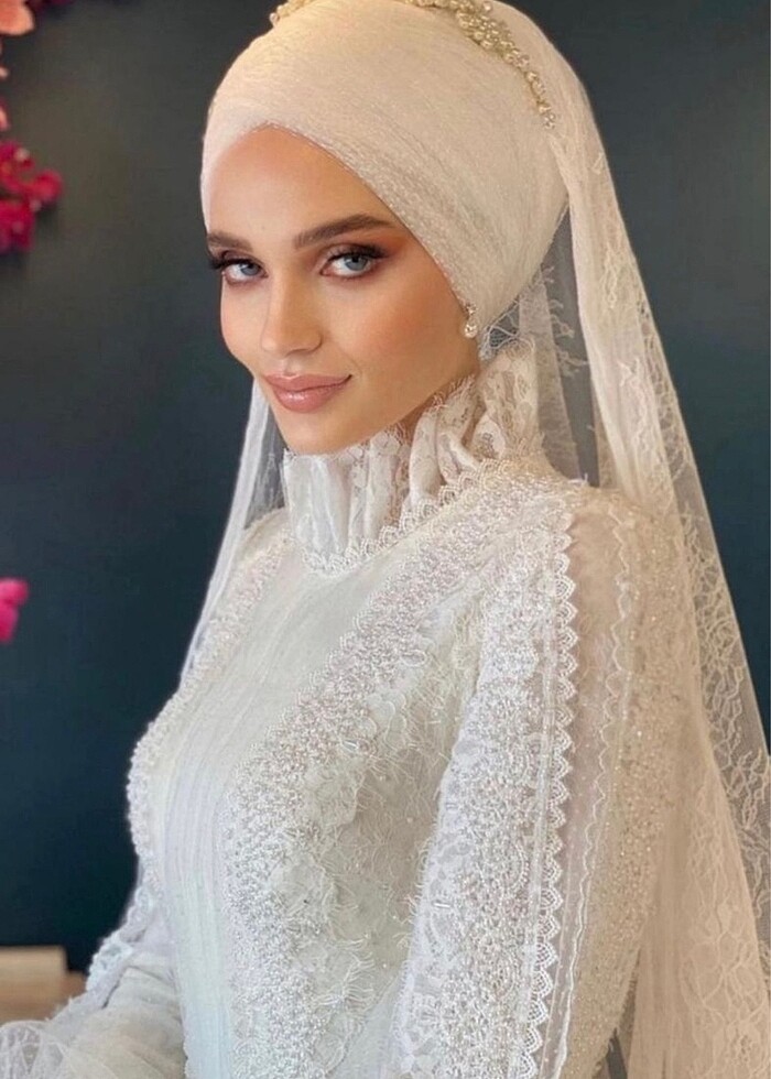Aysira Tesettür Gelinlik kiralık - Görsel 3