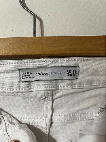 36 Beden Zara denim mini şort