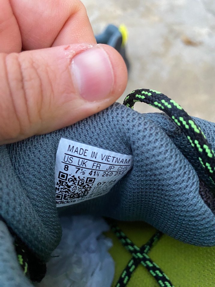 Erkek Siyah Sarı Terrex Outdoor Ayakkabı - Görsel 5