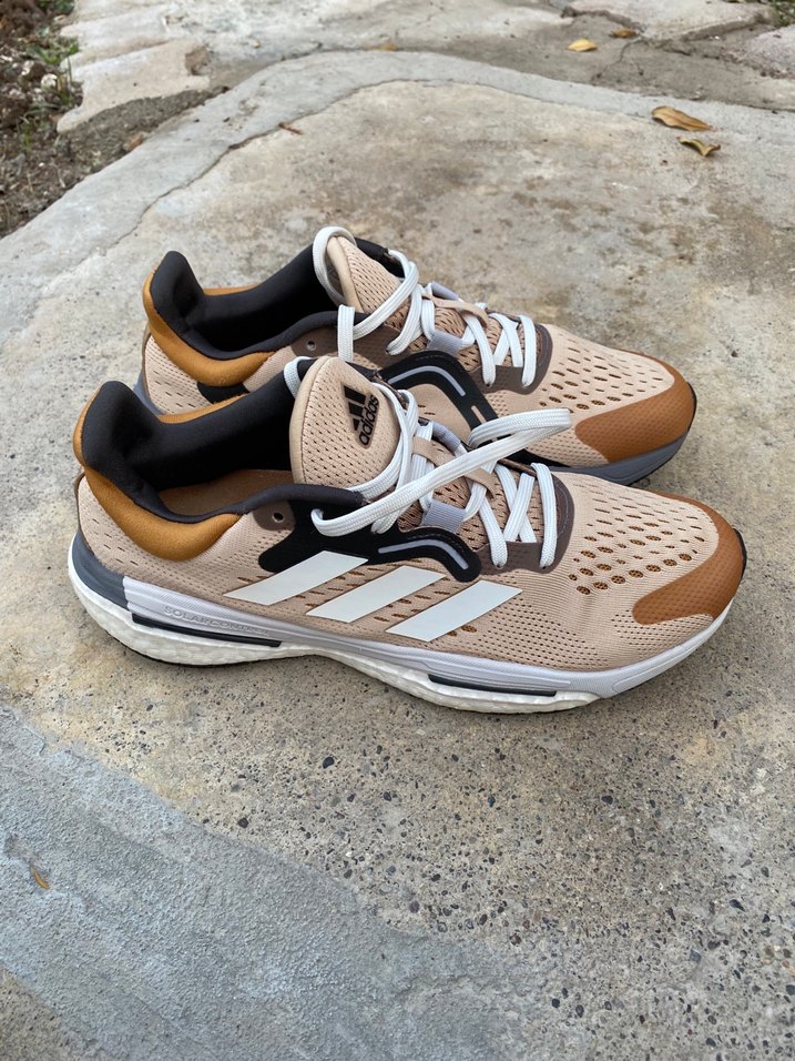 Bej Erkek Spor Ayakkabı Bağcıklı Model - Görsel 3