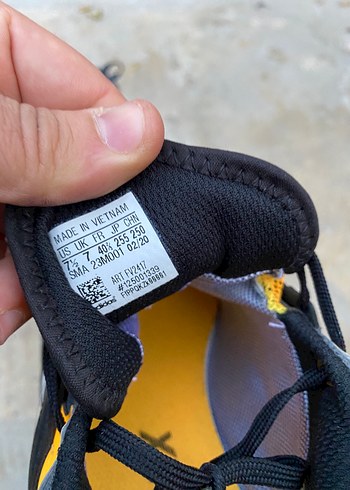 Sarı Siyah Erkek Outdoor Spor Ayakkabı - Görsel 4