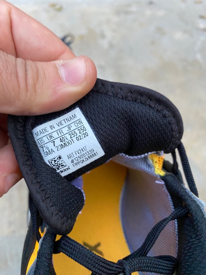 Sarı Siyah Erkek Outdoor Spor Ayakkabı - Görsel 4