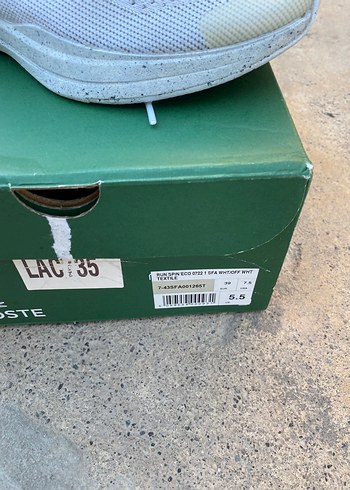 Beyaz Bağcıklı Erkek Spor Ayakkabı - Görsel 4