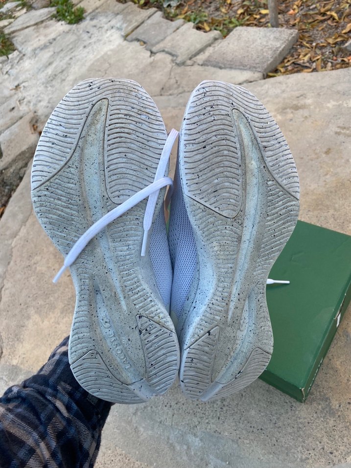 Beyaz Bağcıklı Erkek Spor Ayakkabı - Görsel 5