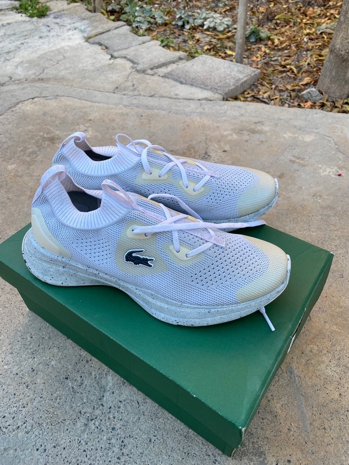 Beyaz Bağcıklı Erkek Spor Ayakkabı - Görsel 2