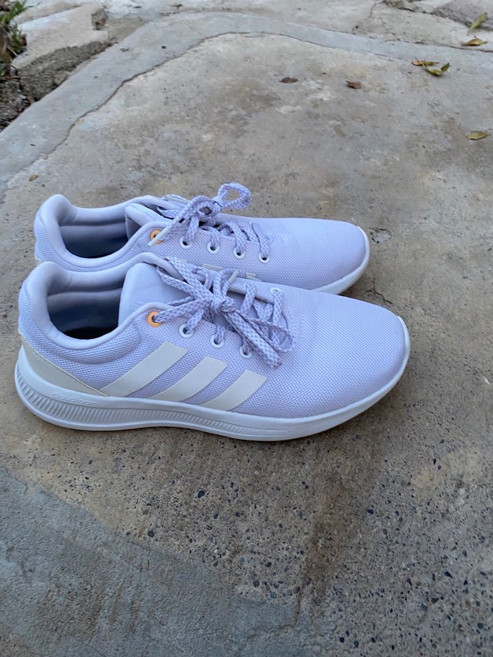 Beyaz Kadın Spor Ayakkabı Blok Topuklu - Görsel 3