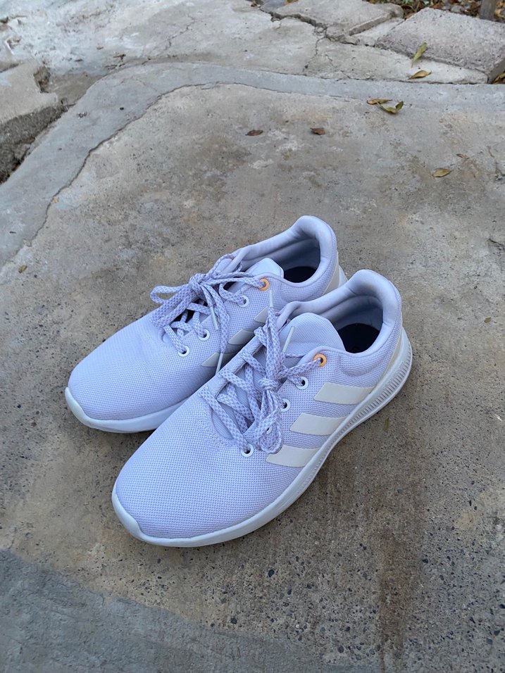 Beyaz Kadın Spor Ayakkabı Blok Topuklu - Görsel 4