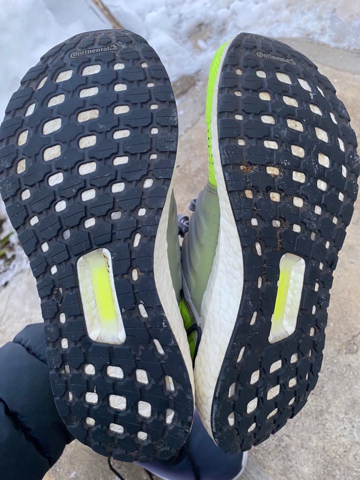 Gri Neon Erkek Koşu Ayakkabısı Velcro - Görsel 5