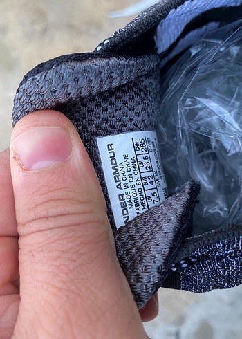 Gri Erkek Spor Ayakkabı Bağcıkları - Görsel 3