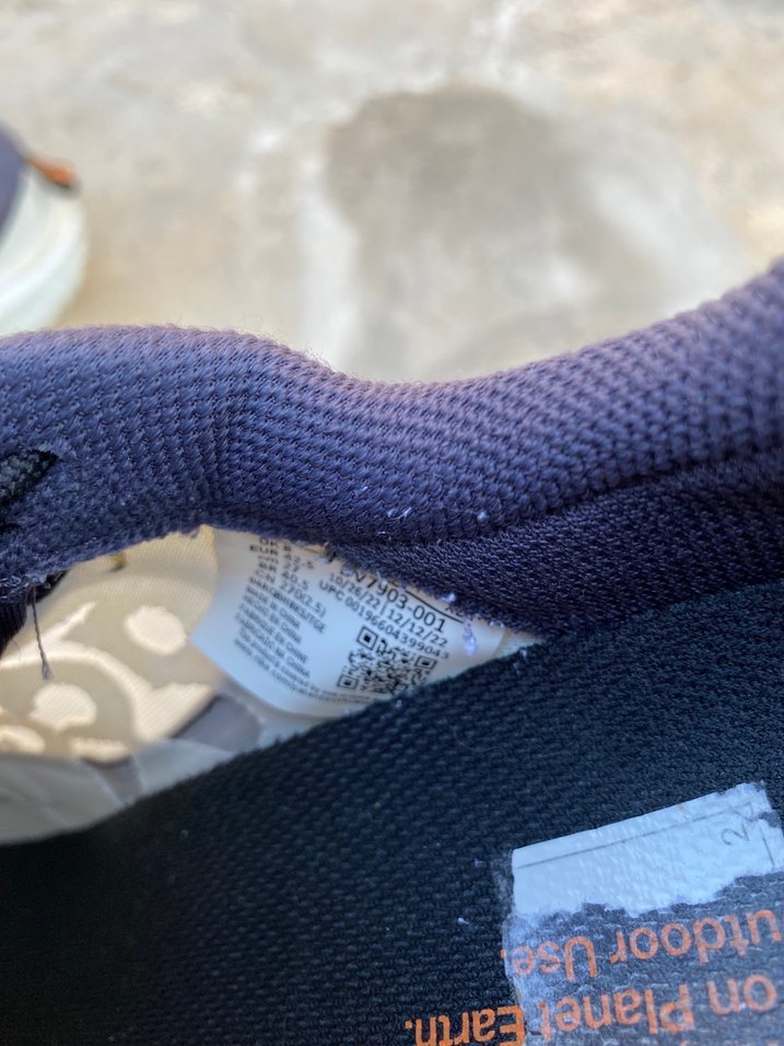 Erkek Gri Beyaz Spor Ayakkabı Velcro Bağcıklı - Görsel 4