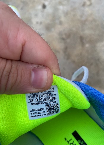 Reebok Beyaz Erkek Koşu Ayakkabısı - Görsel 3