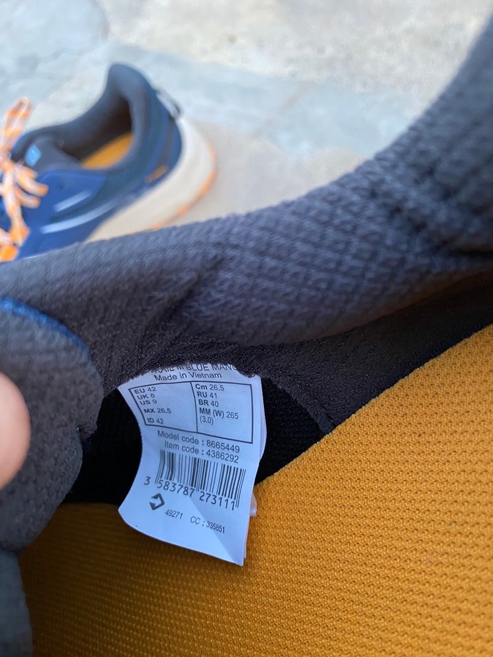 Mavi Renkli Erkek Spor Ayakkabı - Görsel 3