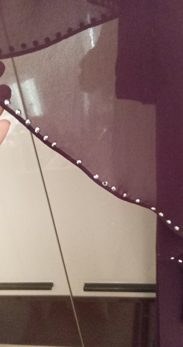 Abıye bordo renkte elbise - Görsel 3