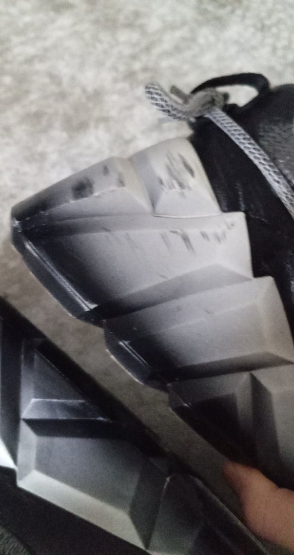 Gri Yılan Desenli Bağcıklı Kadın Spor Ayakkabı - Görsel 4