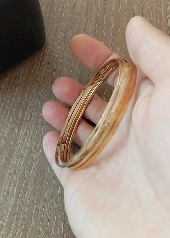 Altın Renkli Boncuklu Kadın Bileklik - Görsel 8