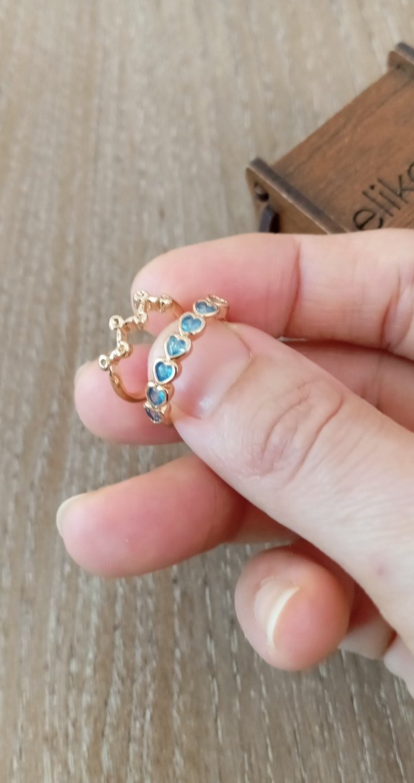 Altın Renkli Boncuklu Kadın Yüzükleri - Görsel 2