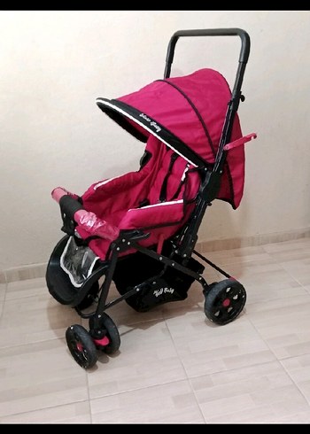 Baby2Go Renkli Kırmızı Bebek Arabası