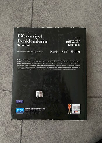 Diferensiyel Denklemlerin Temelleri Kitabı - Görsel 2