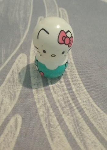 Beden Turkuaz Hello Kitty Figür