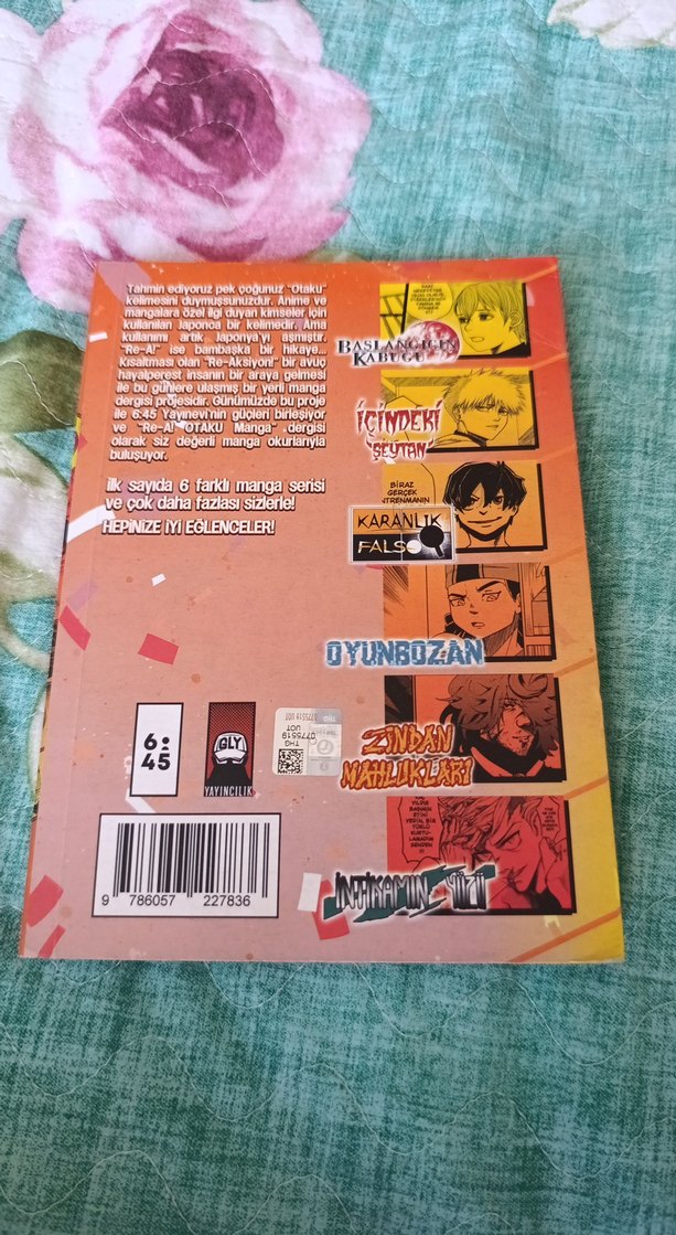 ReAl Otaku Manga 1. Sayı - 6 Farklı Seri - Görsel 2