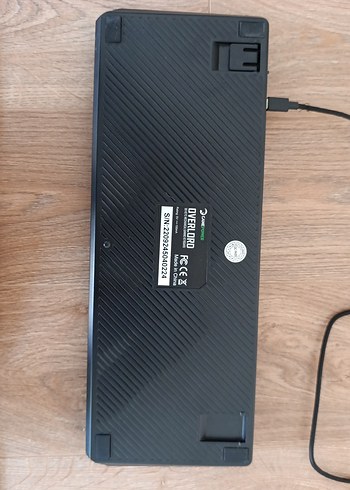 Kablolu Gri Koyu Renkli Klavye - Görsel 2