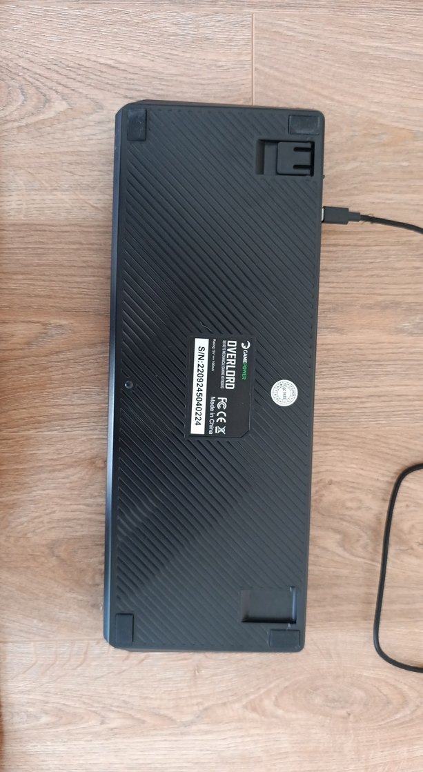 Kablolu Gri Koyu Renkli Klavye - Görsel 2