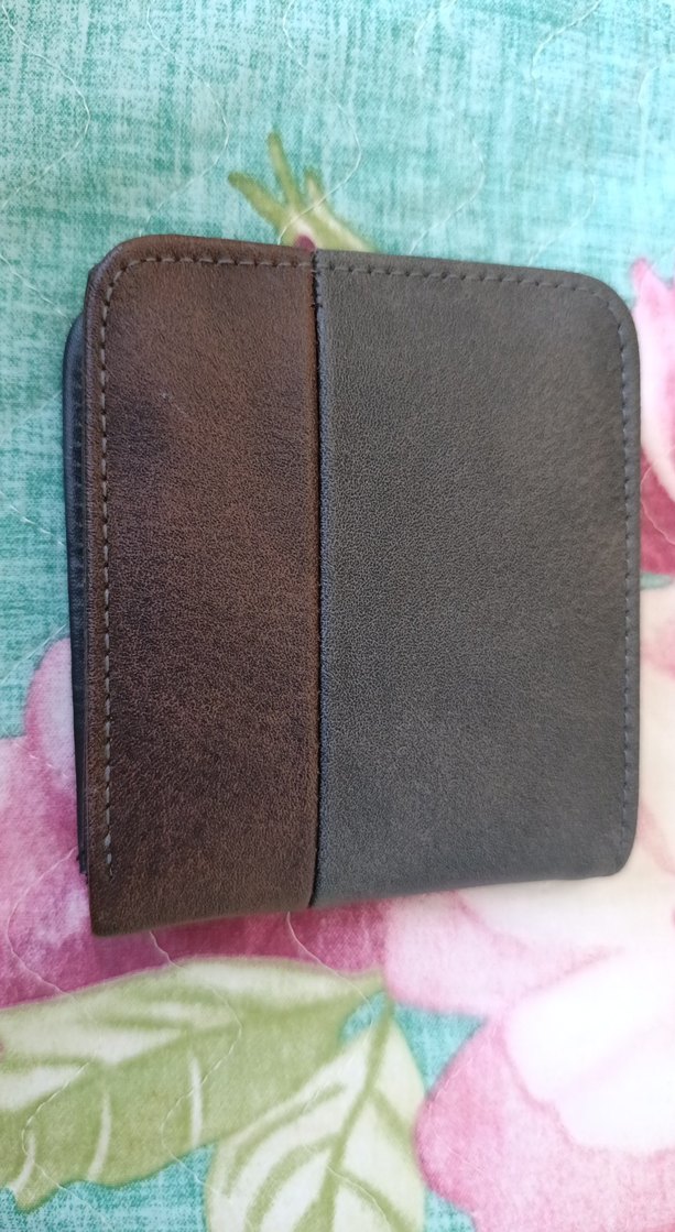 Koyu Kahverengi Minimalist Erkek Cüzdan - Görsel 2