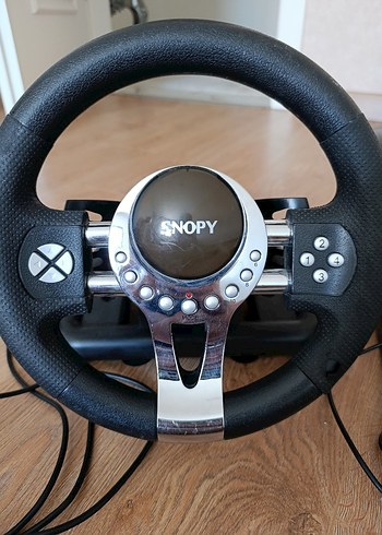 Siyah Snopy Oyun Direksiyonu Seti - Görsel 3