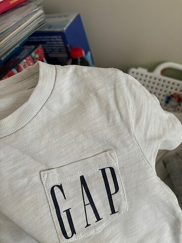4 Yaş Beden beyaz Renk Gap tshirt