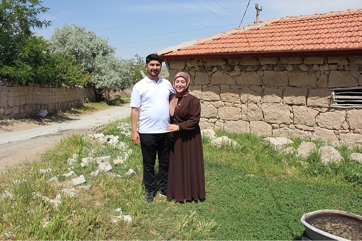 46 Beden kahverengi Renk Abiyee