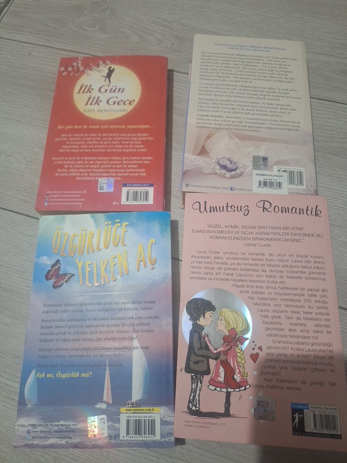 Romantik Roman Seti - 4 Kitap - Görsel 2