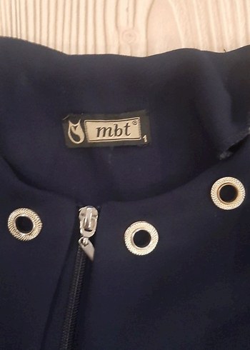 Mbt Marka Lacivert Şık Ferace - Görsel 4