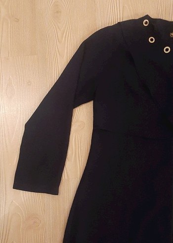 Mbt Marka Lacivert Şık Ferace - Görsel 3