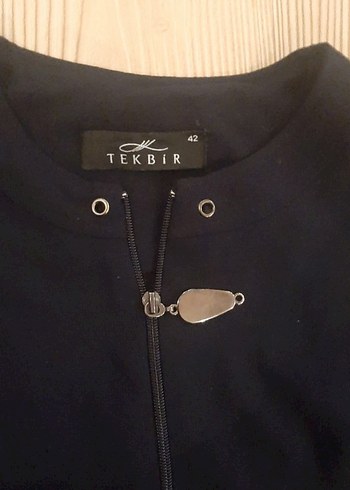 Tekbir Marka Lacivert Uzun Kap / Ferace - Görsel 3