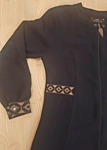 Tekbir Marka Lacivert Uzun Kap / Ferace - Görsel 2