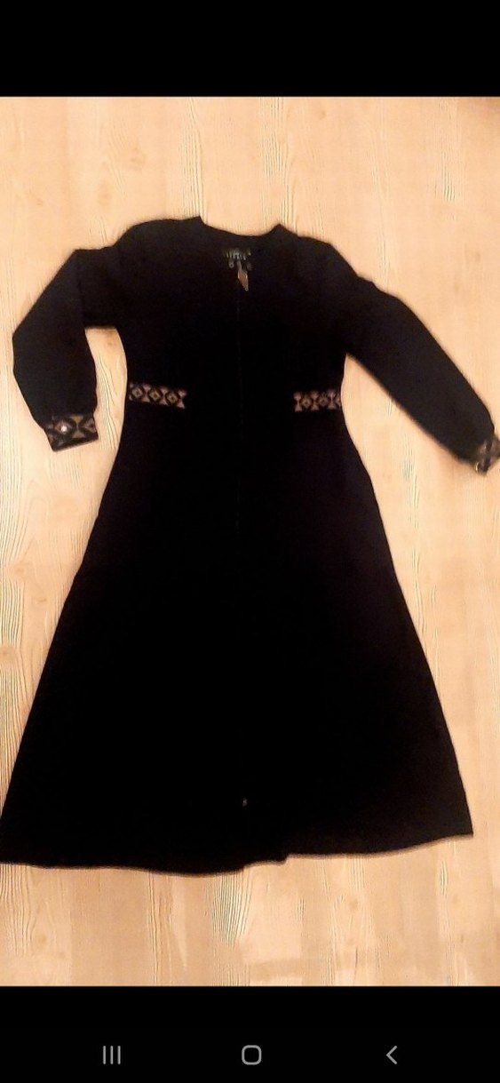 Tekbir Marka Lacivert Uzun Kap / Ferace - Görsel 4