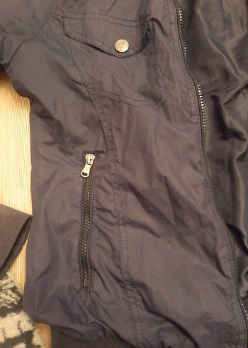 Fiyesmen Lacivert Bomber Ceket  L Beden  Şık ve Hafif Model - Görsel 9