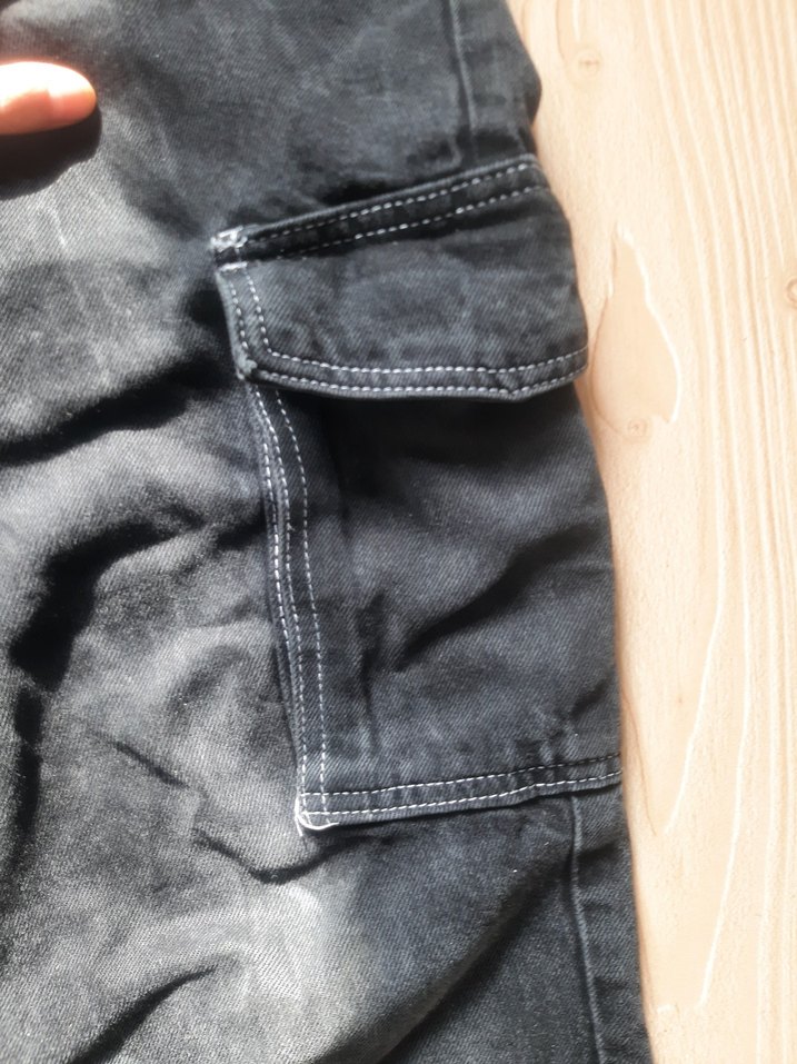 LC Waikiki Siyah Kargo Pantolon  42 Beden, Kadın - Görsel 4