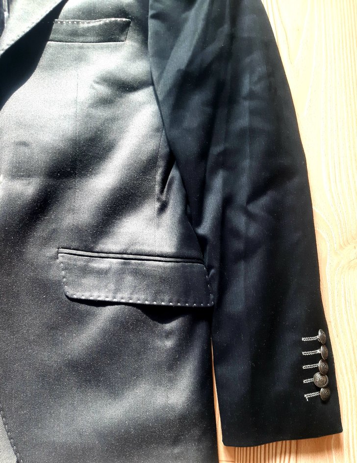 Klasik Siyah Erkek Takım Ceketi - Görsel 5