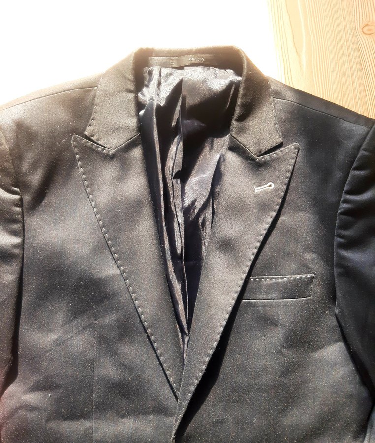 Klasik Siyah Erkek Takım Ceketi - Görsel 3