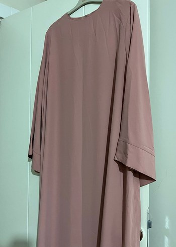 Gül Kurusu / Pudra Ton Abaya  Temiz - Görsel 2